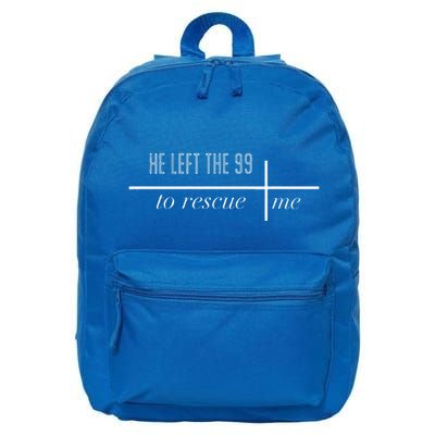 He Left The 99 To Rescue Me 16 in Basic Backpack