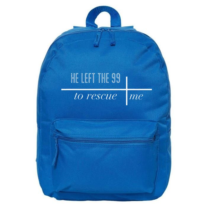 He Left The 99 To Rescue Me 16 in Basic Backpack