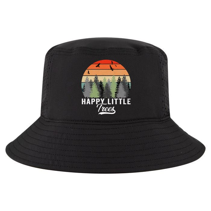 Happy Little Tree Bob Style Forests Cool Comfort Performance Bucket Hat