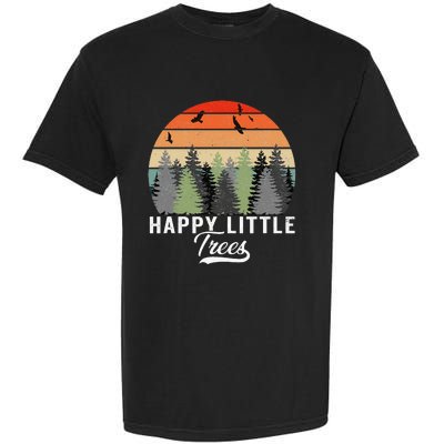 Happy Little Tree Bob Style Forests Garment-Dyed Heavyweight T-Shirt