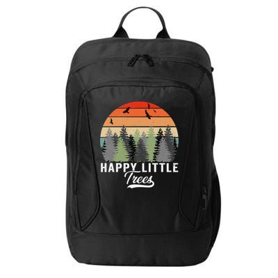 Happy Little Tree Bob Style Forests City Backpack
