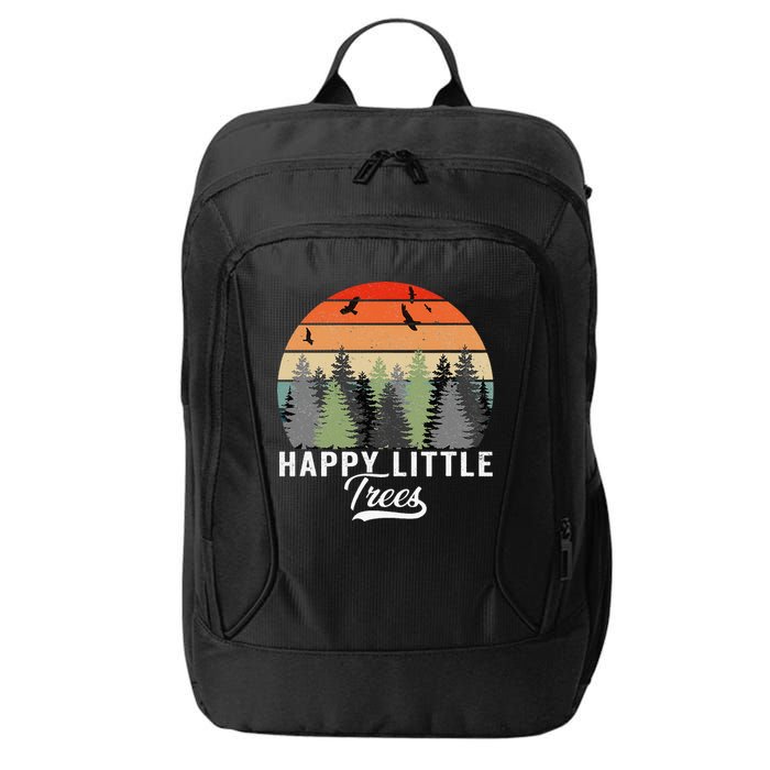 Happy Little Tree Bob Style Forests City Backpack