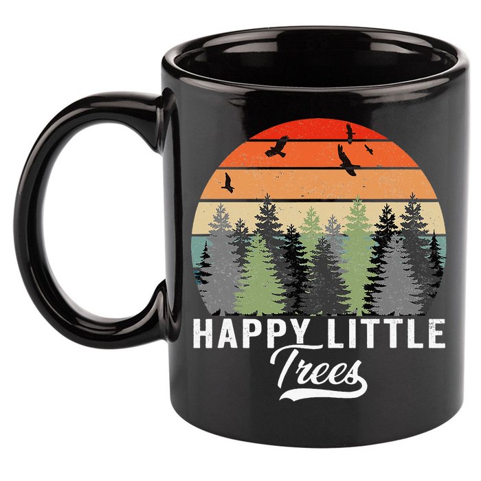 Happy Little Tree Bob Style Forests 11oz C Handle Ceramic Mug