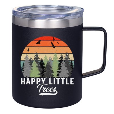 Happy Little Tree Bob Style Forests 12oz Stainless Steel Coffee Mug