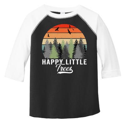 Happy Little Tree Bob Style Forests Toddler Fine Jersey T-Shirt