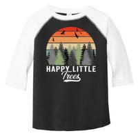 Happy Little Tree Bob Style Forests Toddler Fine Jersey T-Shirt