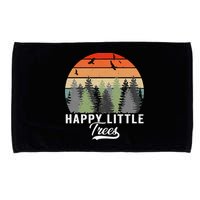 Happy Little Tree Bob Style Forests Microfiber Hand Towel