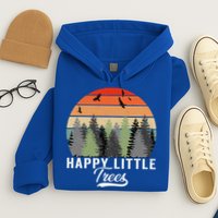 Happy Little Tree Bob Style Forests Hoodie