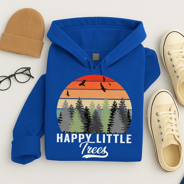 Happy Little Tree Bob Style Forests Hoodie