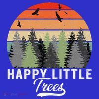 Happy Little Tree Bob Style Forests Apron