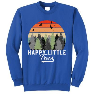 Happy Little Tree Bob Style Forests Sweatshirt