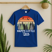 Happy Little Tree Bob Style Forests T-Shirt