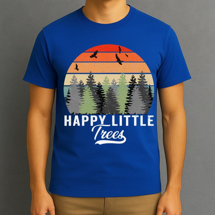 Happy Little Tree Bob Style Forests T-Shirt