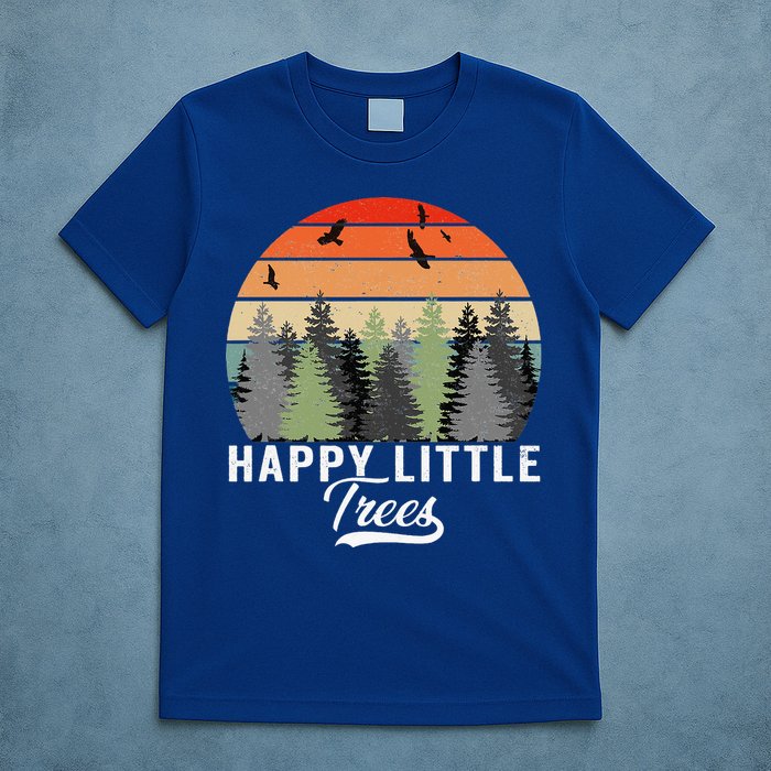Happy Little Tree Bob Style Forests T-Shirt