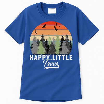 Happy Little Tree Bob Style Forests Tall T-Shirt