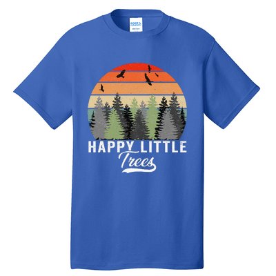 Happy Little Tree Bob Style Forests Tall T-Shirt