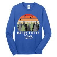 Happy Little Tree Bob Style Forests Tall Long Sleeve T-Shirt