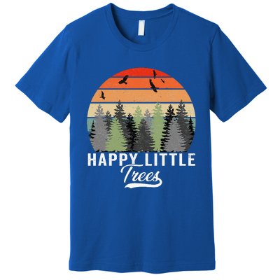 Happy Little Tree Bob Style Forests Premium T-Shirt