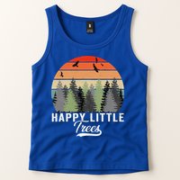 Happy Little Tree Bob Style Forests Tank Top