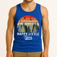 Happy Little Tree Bob Style Forests Tank Top