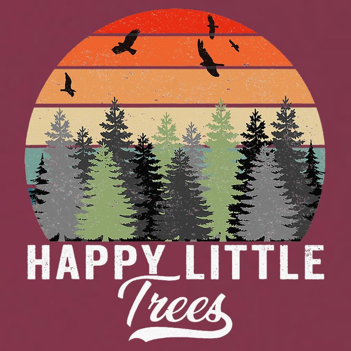 Happy Little Tree Bob Style Forests 16oz Travel Tumbler