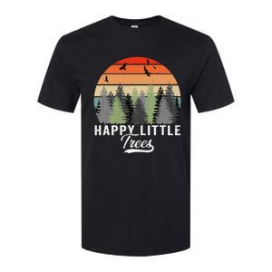 Happy Little Tree Bob Style Forests Softstyle CVC T-Shirt