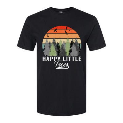 Happy Little Tree Bob Style Forests Softstyle CVC T-Shirt