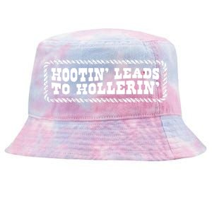 Hootin Leads To Hollerin Tie-Dyed Bucket Hat