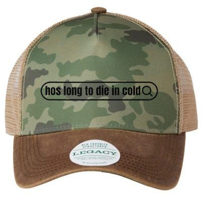 Hos Long To Die In Cold Legacy Tie Dye Trucker Hat