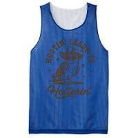 Hootin Leads To Hollerin Vintage Western Owl Trendy Funny Meaningful Gift Mesh Reversible Basketball Jersey Tank