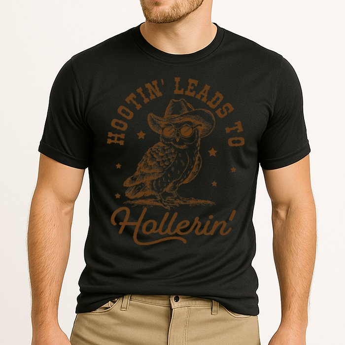 Hootin Leads To Hollerin Gift Cooling Performance Crew T-Shirt