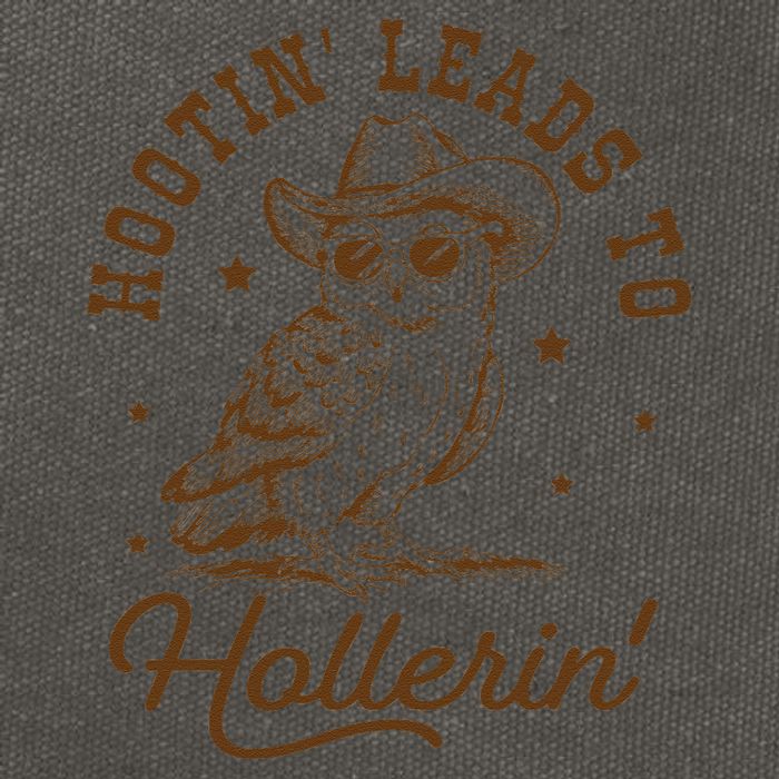 Hootin Leads To Hollerin Gift Cotton Canvas Backpack