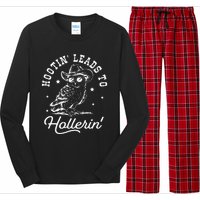 Hootin Leads To Hollerin Long Sleeve Pajama Set