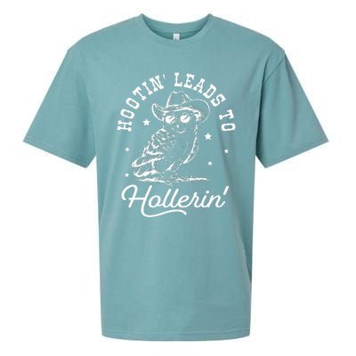 Hootin Leads To Hollerin Sueded Cloud Jersey T-Shirt