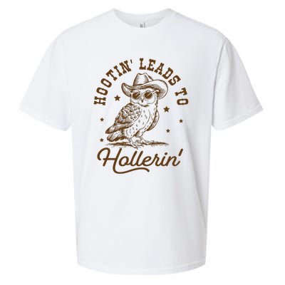 Hootin Leads To Hollerin Sueded Cloud Jersey T-Shirt