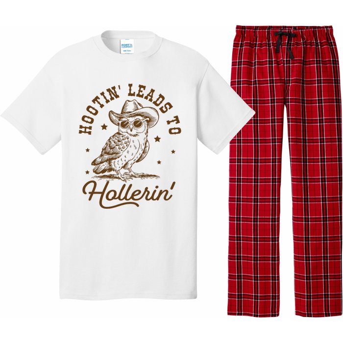 Hootin Leads To Hollerin Pajama Set