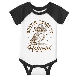 Hootin Leads To Hollerin Infant Baby Jersey Bodysuit