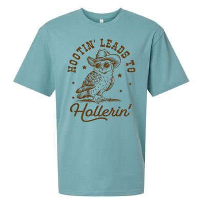 Hootin Leads To Hollerin Sueded Cloud Jersey T-Shirt