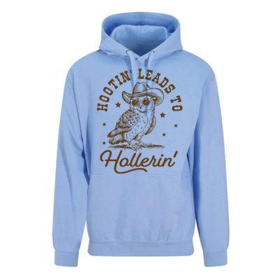 Hootin Leads To Hollerin Unisex Surf Hoodie