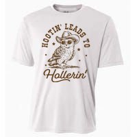 Hootin Leads To Hollerin Cooling Performance Crew T-Shirt