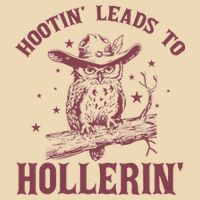 Hootin' Leads To Hollerin' Zip Tote Bag