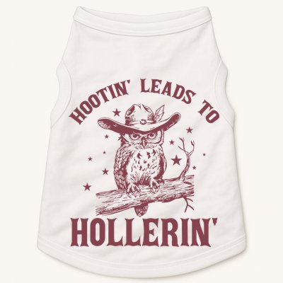 Hootin' Leads To Hollerin' Doggie Tank