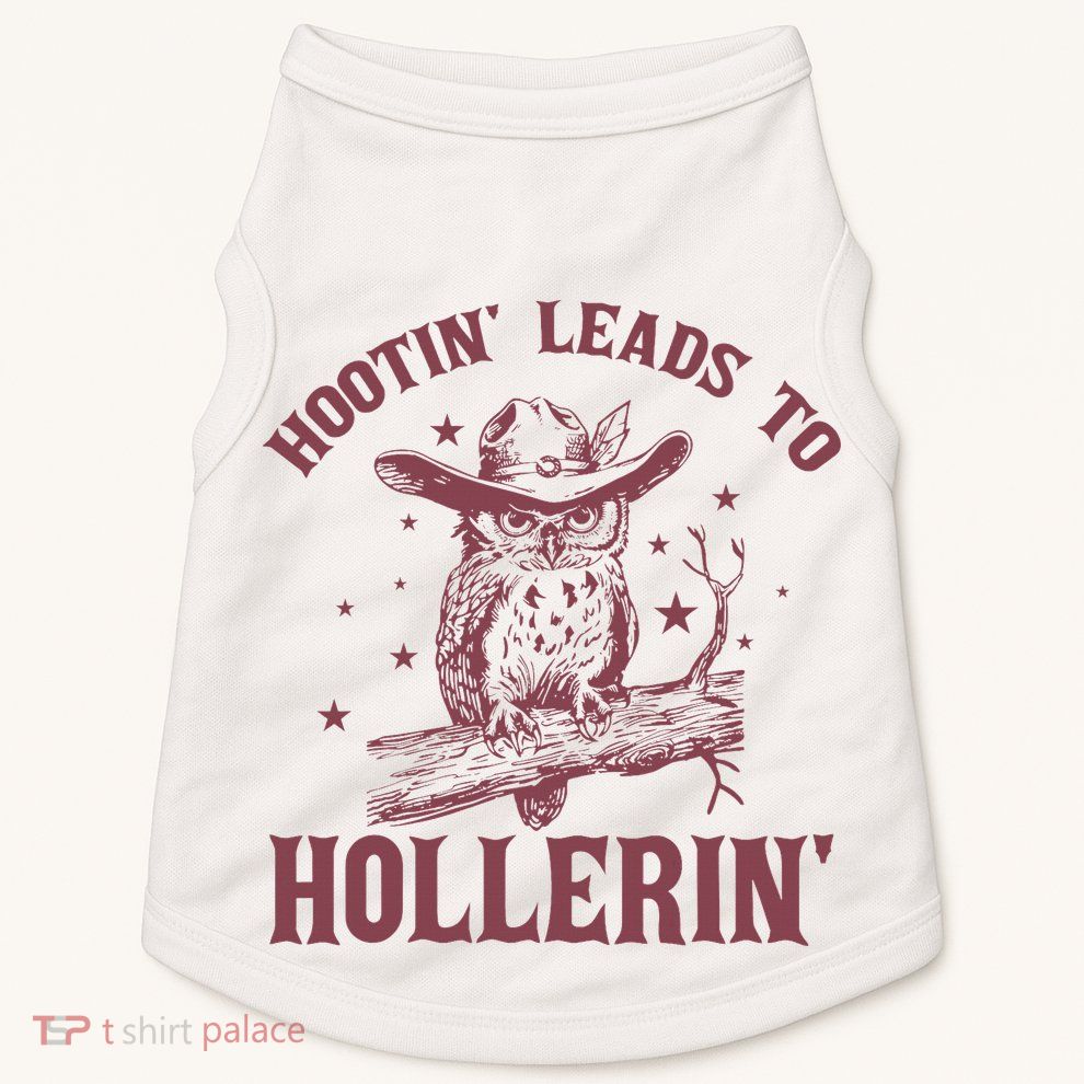 Hootin' Leads To Hollerin' Doggie Tank