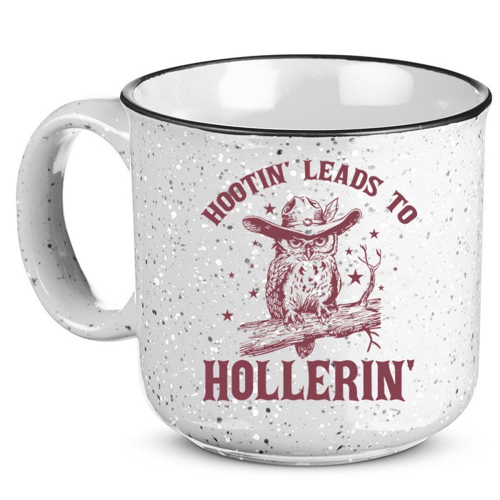 Hootin' Leads To Hollerin' 15oz Campfire Ceramic Mug
