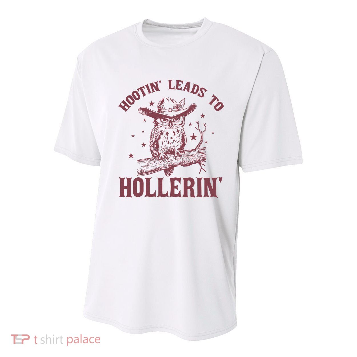 Hootin' Leads To Hollerin' Youth Performance Sprint T-Shirt