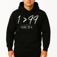 He Left The 99 To Rescue Me Christian Luke Sheep Gift Hoodie