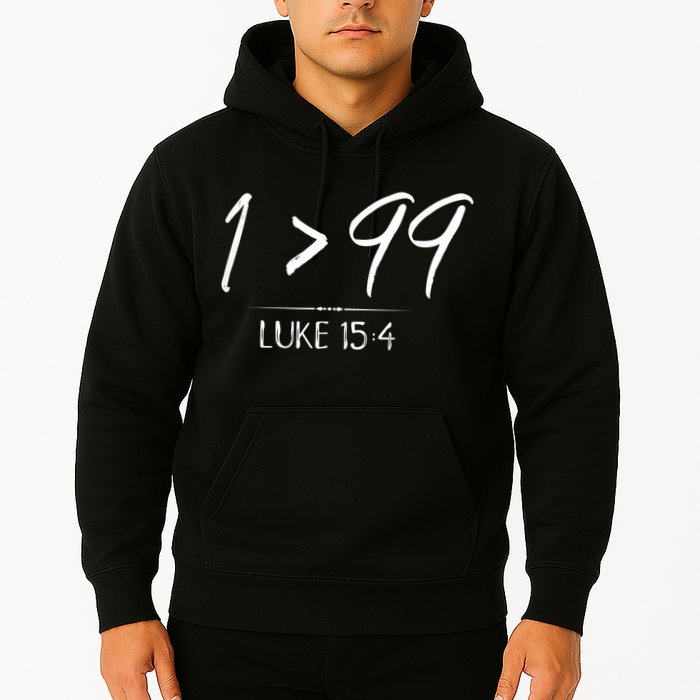 He Left The 99 To Rescue Me Christian Luke Sheep Gift Hoodie