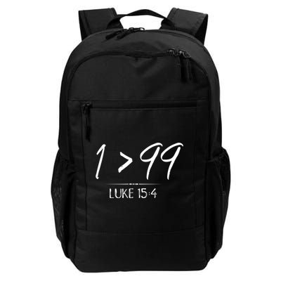 He Left The 99 To Rescue Me Christian Luke Sheep Gift Backpack