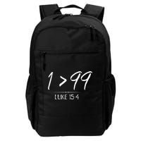 He Left The 99 To Rescue Me Christian Luke Sheep Gift Backpack