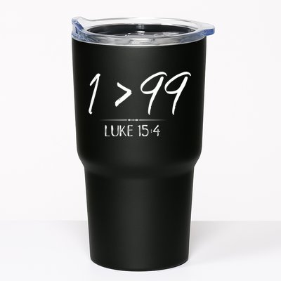 He Left The 99 To Rescue Me Christian Luke Sheep Gift Tumbler